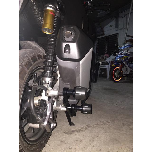 กันล้มข้างท่อ CNC สำหรับ  Honda ADV, FORZA300, XMAX, PCX  งาน semspeed คละสี*