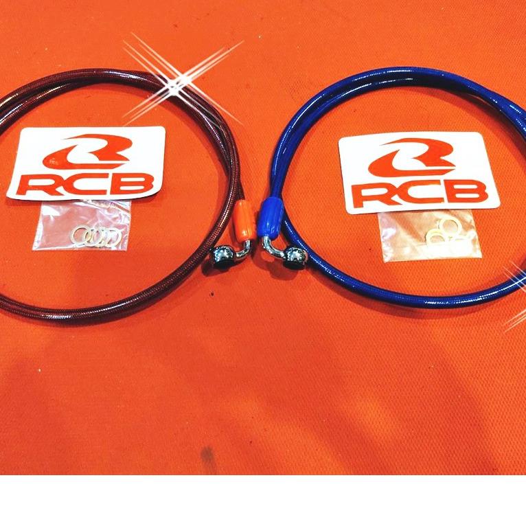 สายถักน้ำมันเบรค (หน้า)  950 MM / Racing Boy / RCB สายเบรค