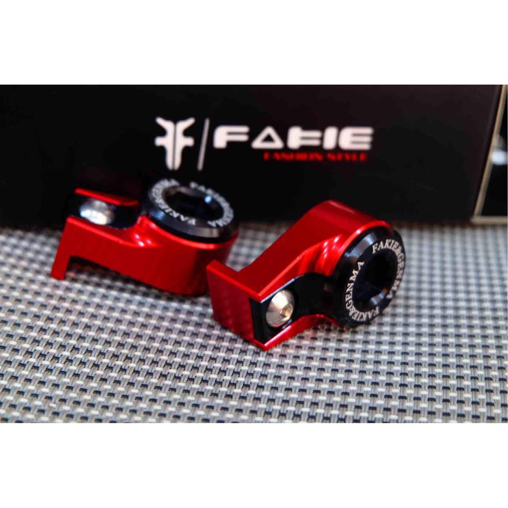 ตัวล๊อกกันขโมยโช๊ค FORZA300-350/X-MAX300/AEROX/PCX/DRONE แบรนFAKIE ฝาครอบน็อต โช๊คหลัง