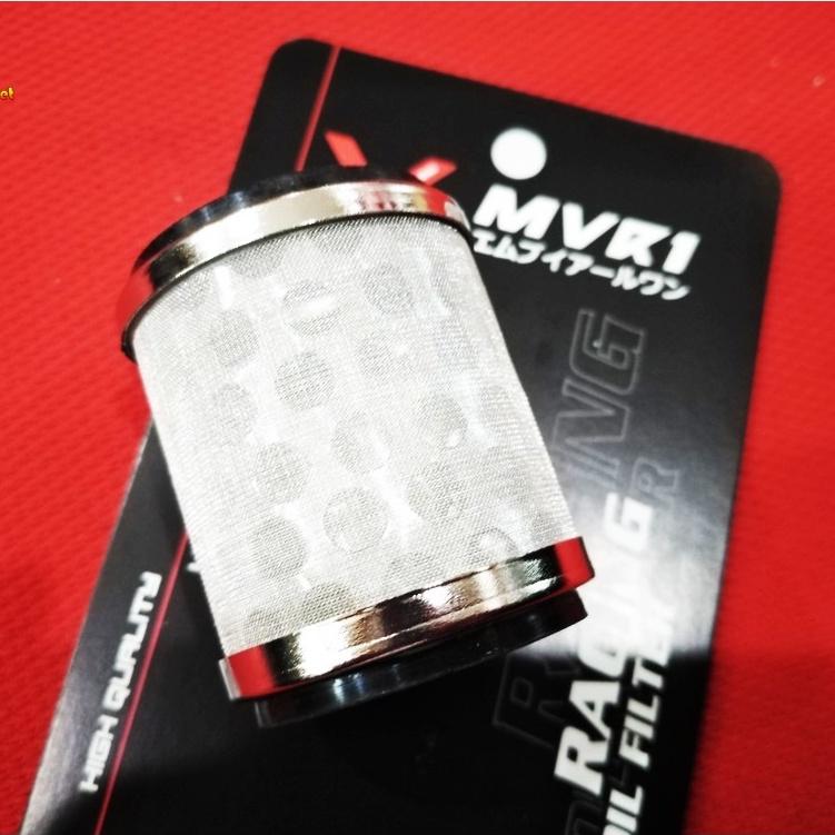 กรองน้ำมันเครื่อง สแตนเลส แท้ MVR1 X-MAX M-slaz/R-15 MT15 XSR155 EXCITER SPARK115I ทำความสะอาดได้**