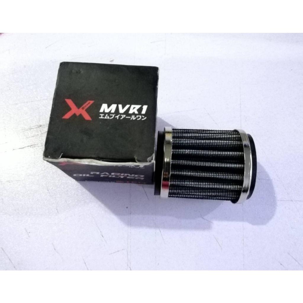 กรองน้ำมันเครื่อง สแตนเลส แท้ MVR1 X-MAX M-slaz/R-15 MT15 XSR155 EXCITER SPARK115I ทำความสะอาดได้**