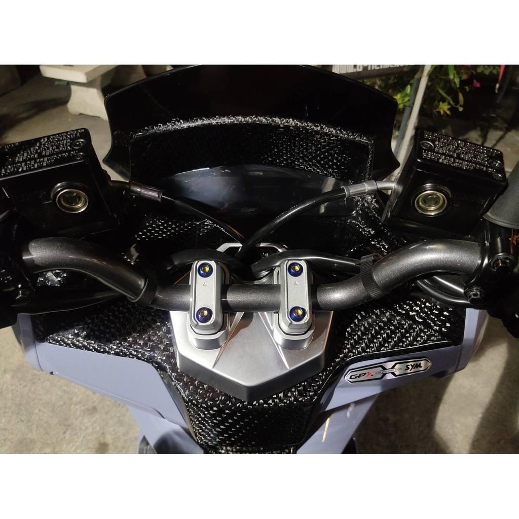 4.น็อตยึด ตุ๊กตาแฮนด์ =4ตัว GPX DRONE150  น็อตสแตนเลส ทองและไทเท NEW!!**จุดที่4*