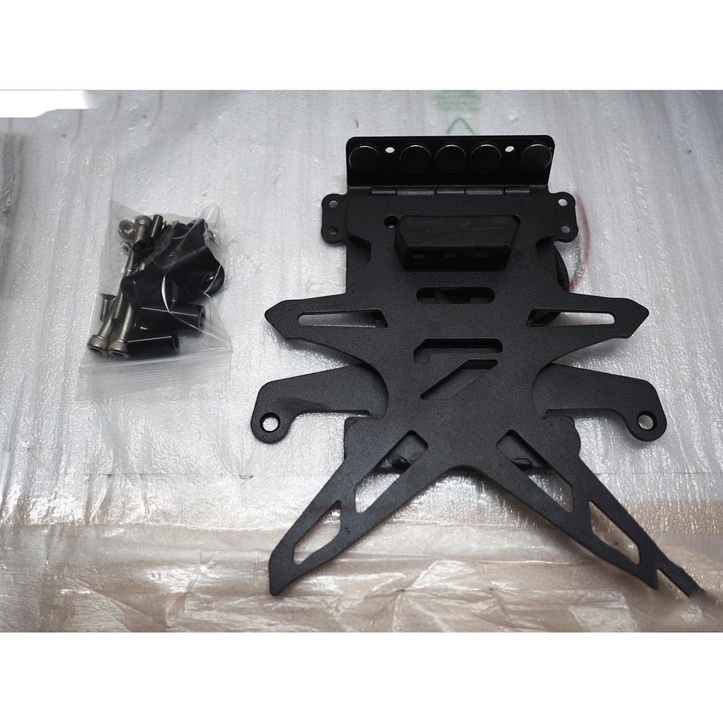 ท้ายสั้นแม่เหล็กพับได้ มีไฟส่องป้ายทะเบียน รุ่น S-1000 RR  sevenspeed BS0124