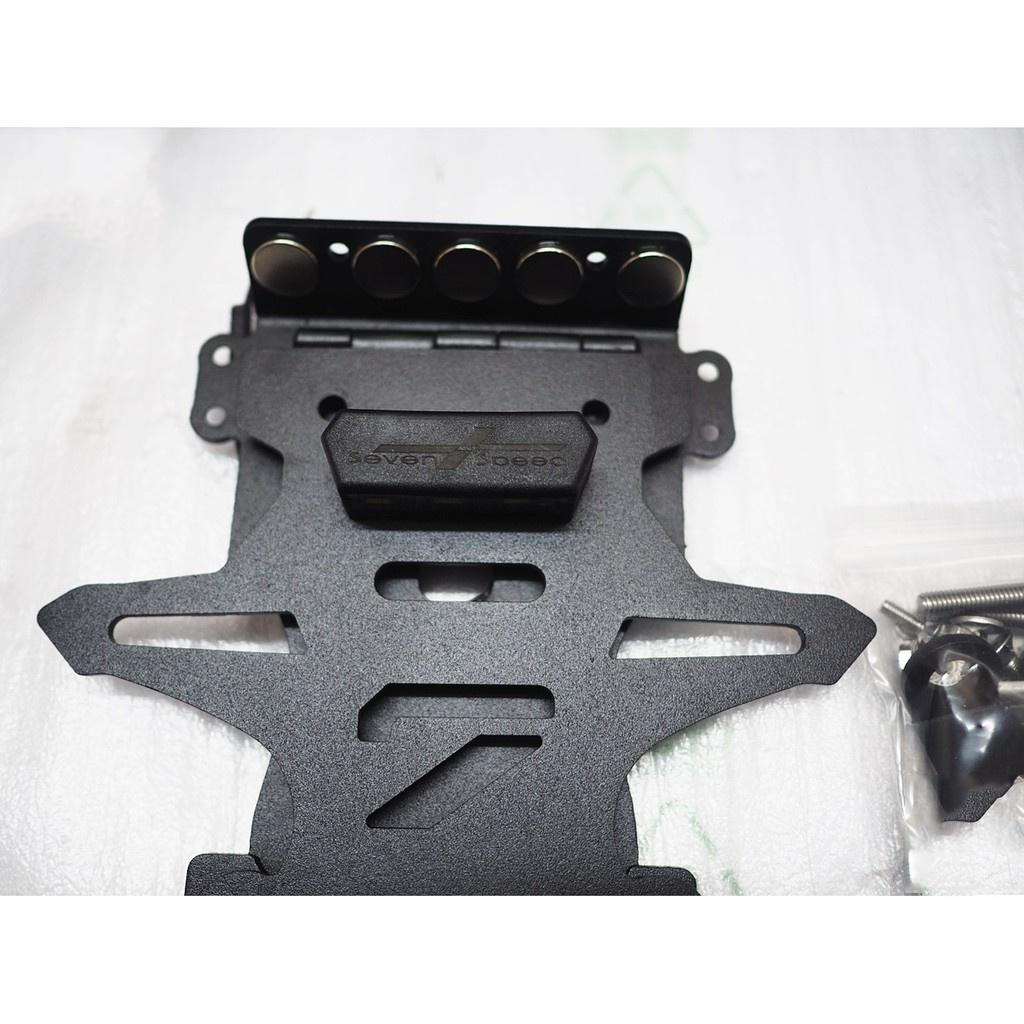 ท้ายสั้นแม่เหล็กพับได้ มีไฟส่องป้ายทะเบียน รุ่น S-1000 RR  sevenspeed BS0124
