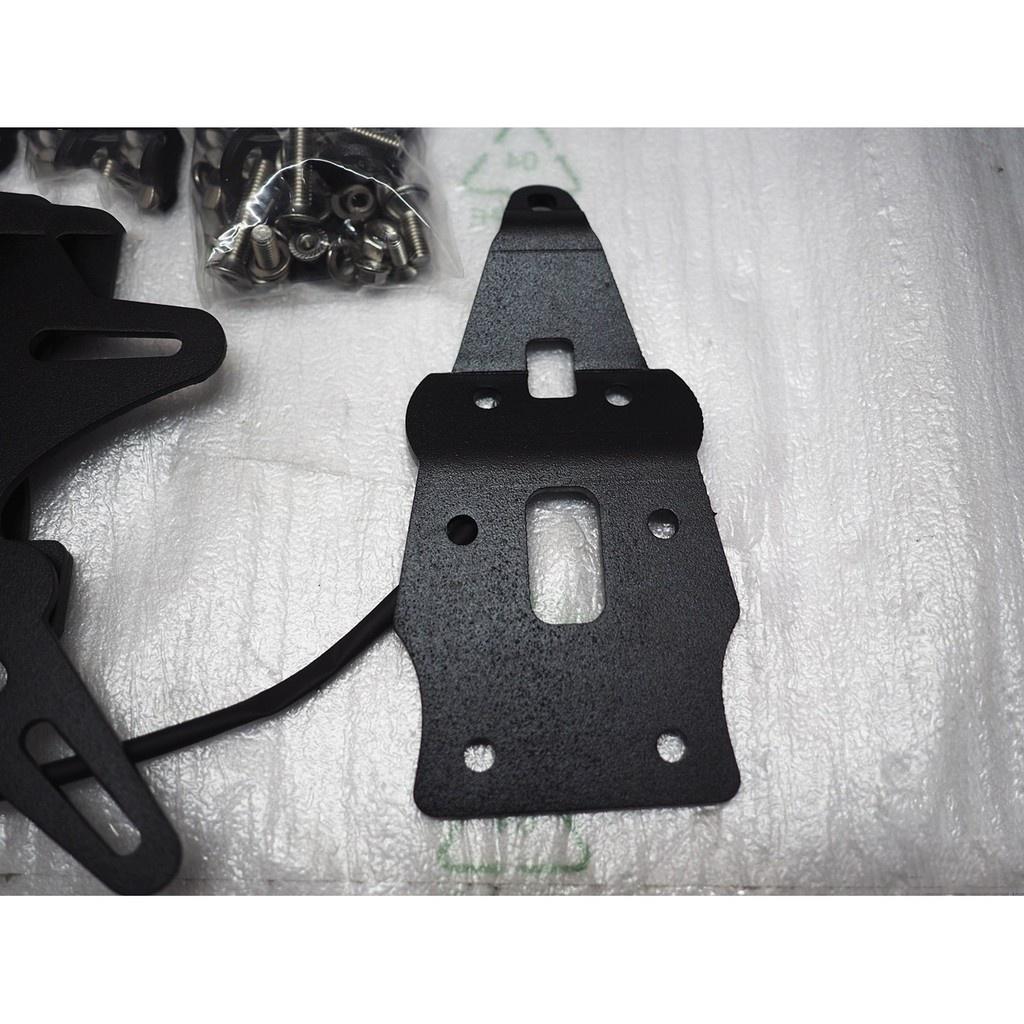ท้ายสั้นแม่เหล็กพับได้ มีไฟส่องป้ายทะเบียน รุ่น CBR-1000 RR / SEVENSPEED BS0128