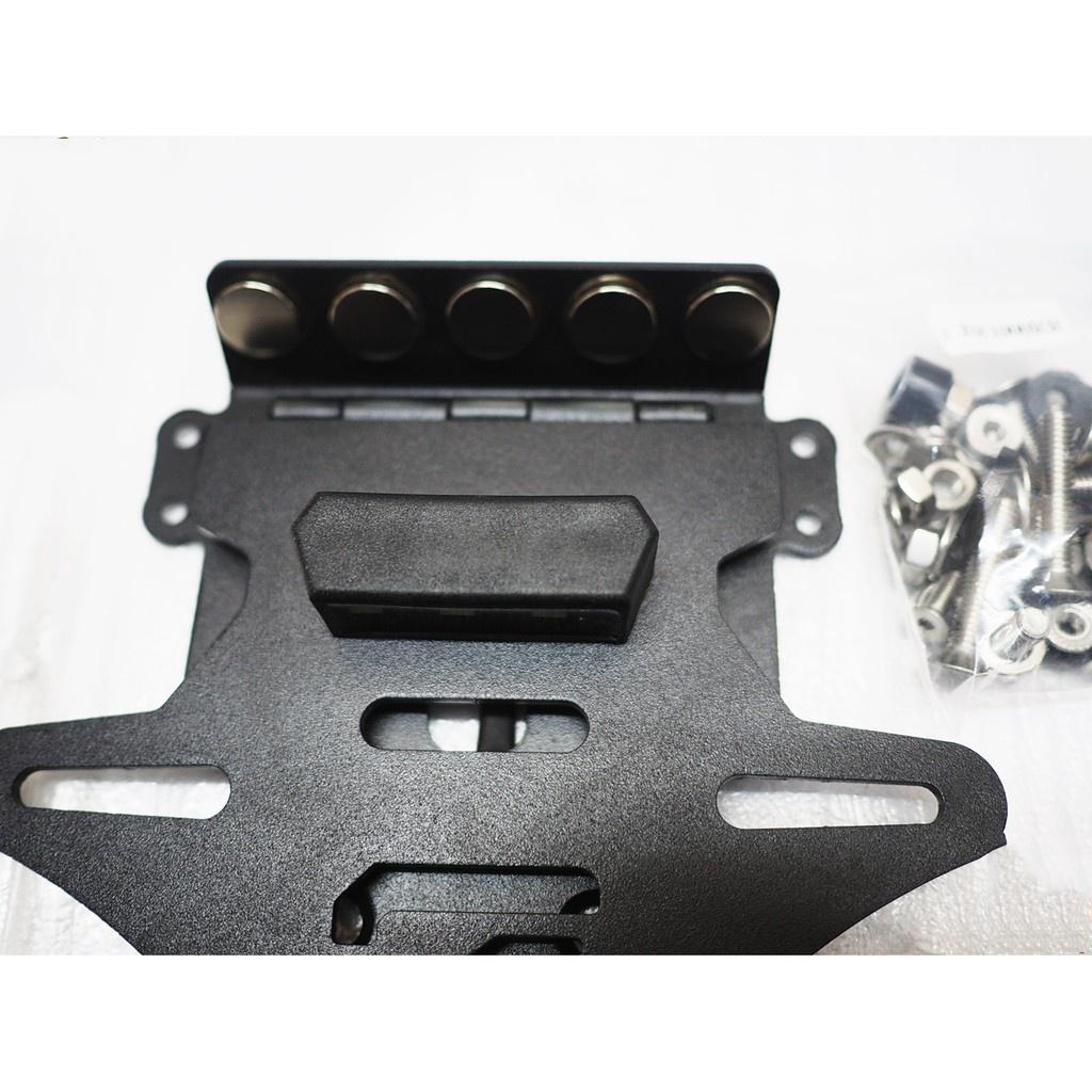 ท้ายสั้นแม่เหล็กพับได้ มีไฟส่องป้ายทะเบียน รุ่น CBR-1000 RR / SEVENSPEED BS0128