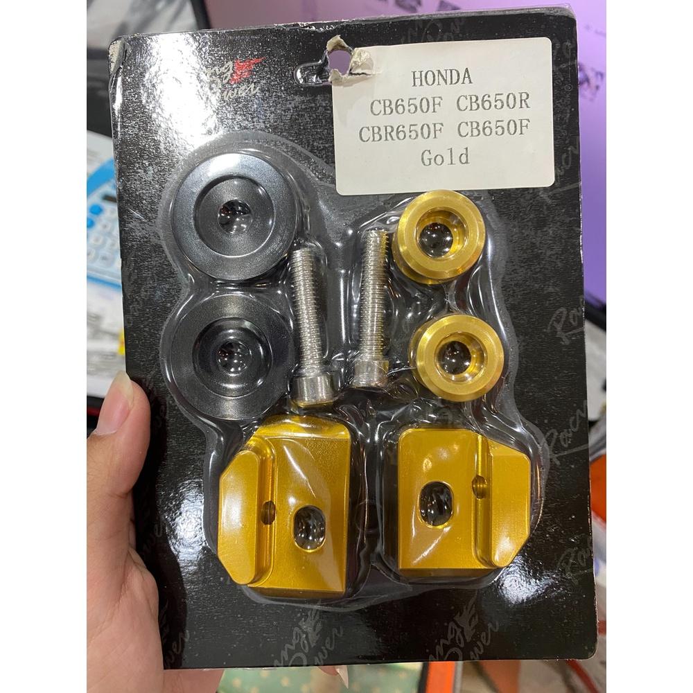 หางปลา+สปูนยกรถ ตรงรุ่น CB/CBR-650 F/R ตัวเล็กงาน RacingPower ** งาน SEMSPEED
