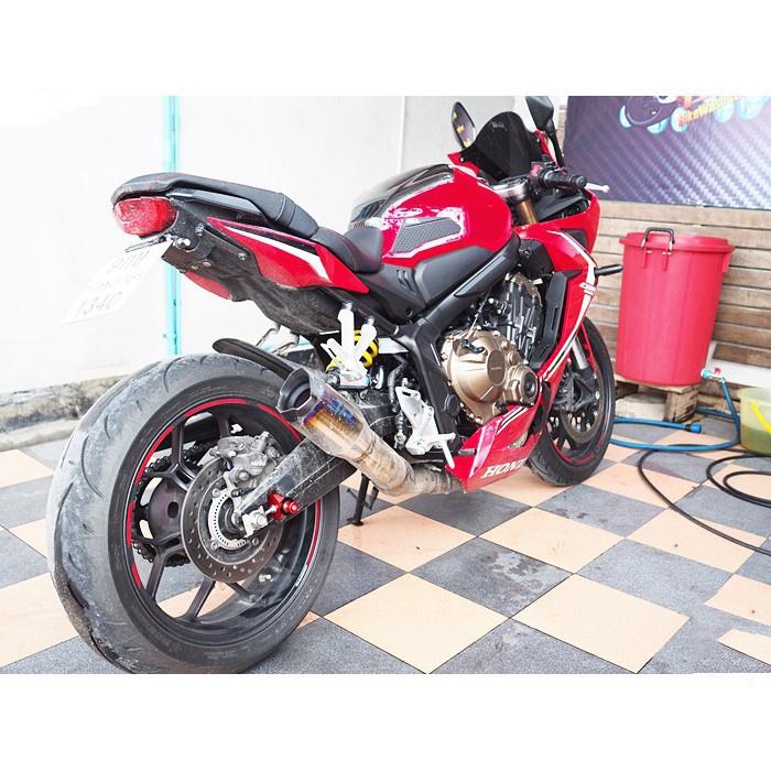 หางปลา+สปูนยกรถ ตรงรุ่น CB/CBR-650 F/R ตัวเล็กงาน RacingPower ** งาน SEMSPEED