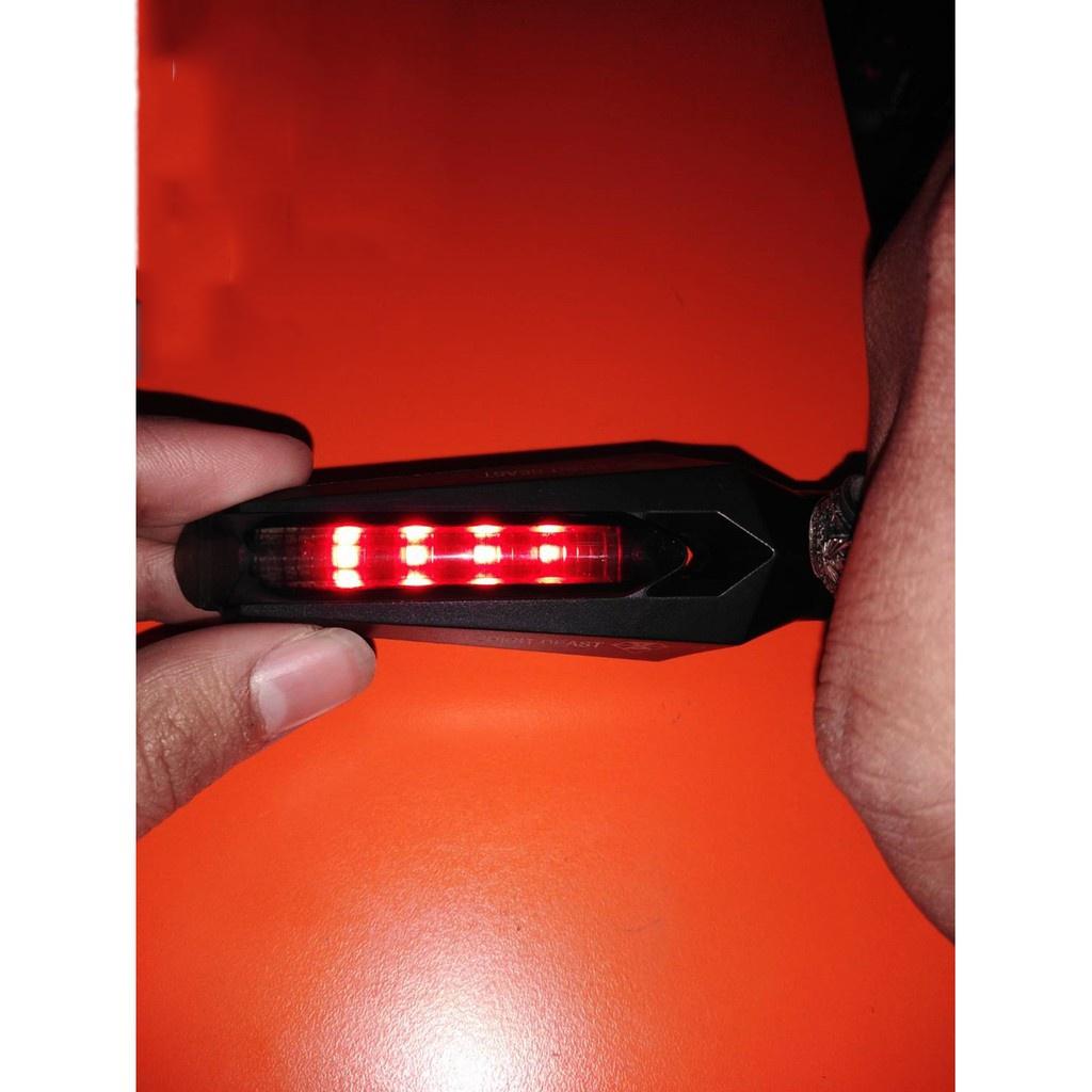 ท้ายสั้น Demon 150 GN แม่เหล็กพับได้+ไฟเลี้ยวSpirit L4 แท้ ไฟหรี่ในตัว ตรงรุ่น * Sevenspeed BS7000