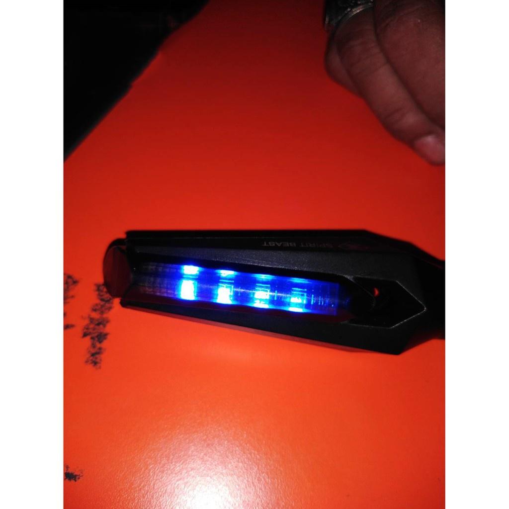 ชุดท้ายสั้น CB150R แม่เหล็กพับได้+ไฟเลี้ยวSpirit L4 แท้ไฟหรี่ในตัว ตรงรุ่น CB-150R Sevenspeed BS3965