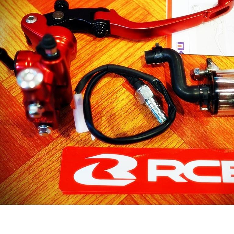 มือเบรค ปั้มลอย S 1 ข้างซ้าย 14 mm Racing Boy RCB
