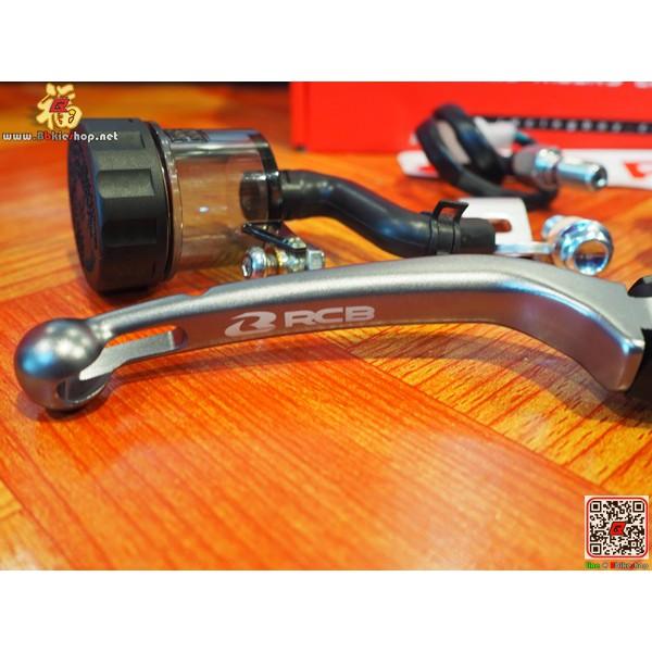 มือเบรค ปั้มลอย Racing Boy แท้ เบอร์ 17mm.สีไทเท ข้างซ้าย ข้างขวา ก้านสั้น ใส่ได้ทุกรุ่น ปั้มรอย