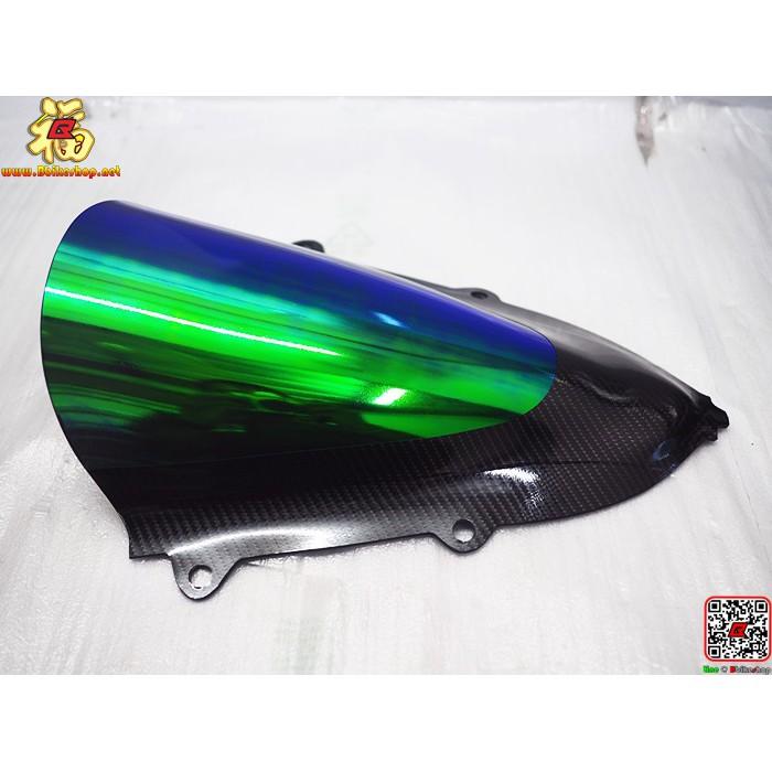 ชิวหน้า แต่ง ปรอทเคฟล่า ตรงรุ่น CBR250rr ชิวแต่ง อะคริลิค ดำ CBR250 RR