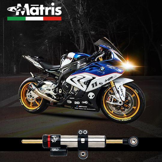 กันสะบัด Matris แบบ SDR ครบชุดพร้อมขาจับตรงรุ่น BMW-S1000R แท้ รับประกัน 2ปี เต็ม