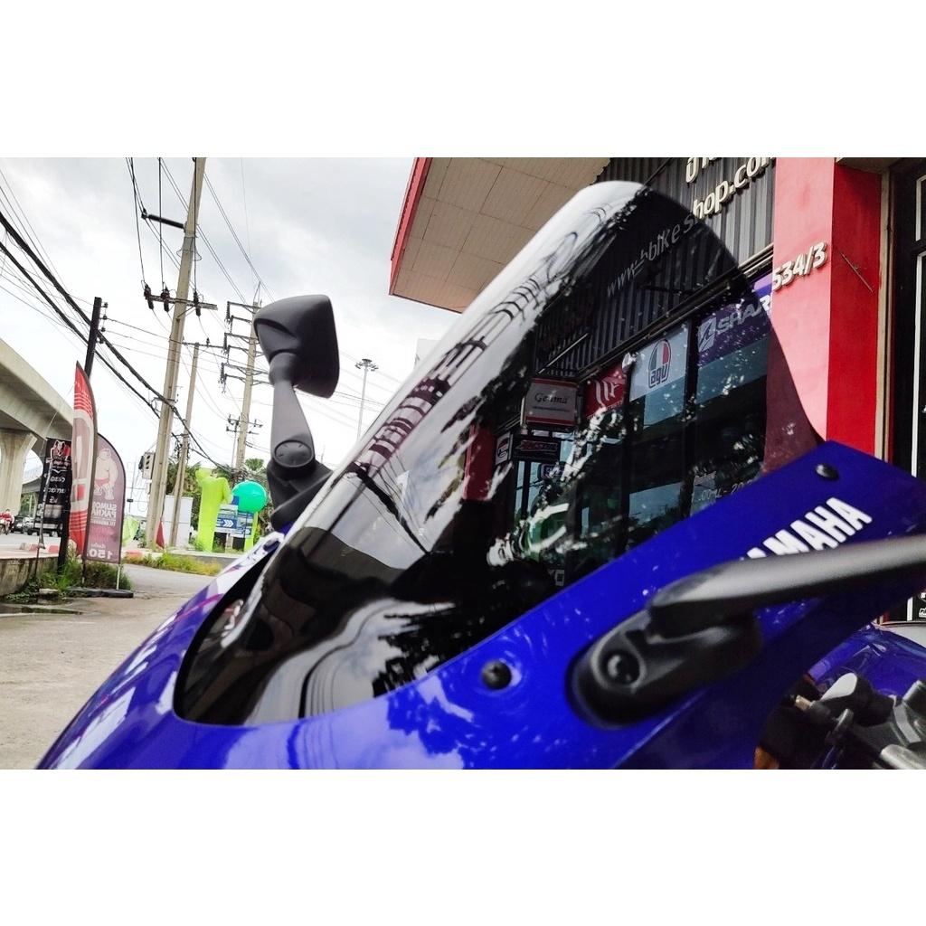 ชิวหน้าตรงรุ่น[R3 2019]ทรงโหนก อคิลิคดำ ชิวแต่ง อะคริลิค ดำ