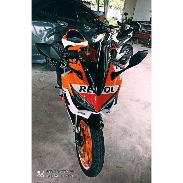 ✨ชิวหน้า แต่ง ตรงรุ่น CBR 150r 2019 ทรงโหนก อคิลิคดำ ชิวแต่ง อะคริลิค ดำ CBR150R✔️#การันตีราคาถูก