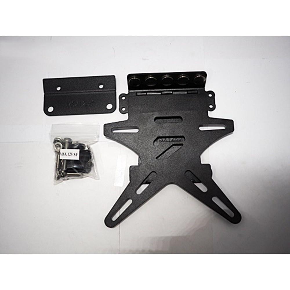ท้ายสั้นแม่เหล็กพับได้ แถมไฟเลี้ยวตาแมว 1 คู่ รุ่น MSX125 SF sevenspee BS6121