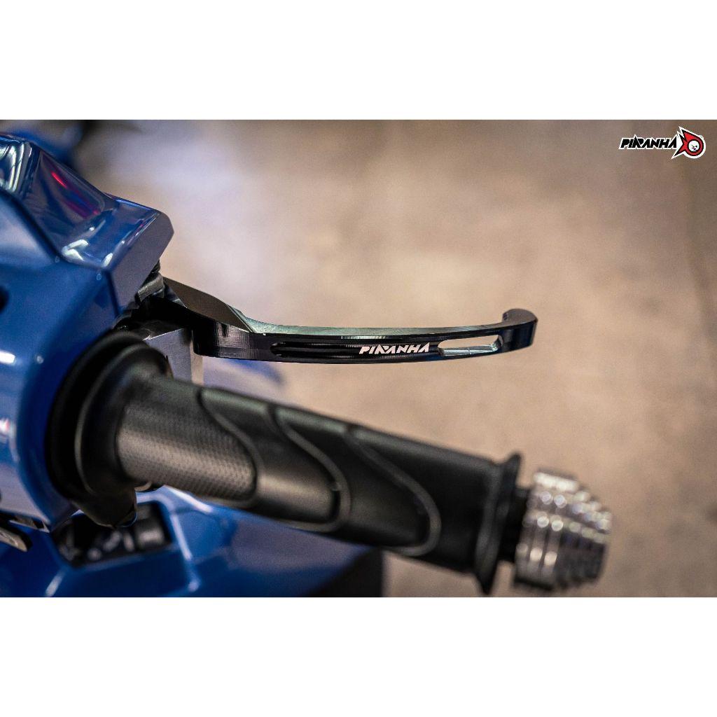 มือเบรค CNC PIRANHA LEVERS Giorno+ CBS  Click-125i Special Edition  (024)