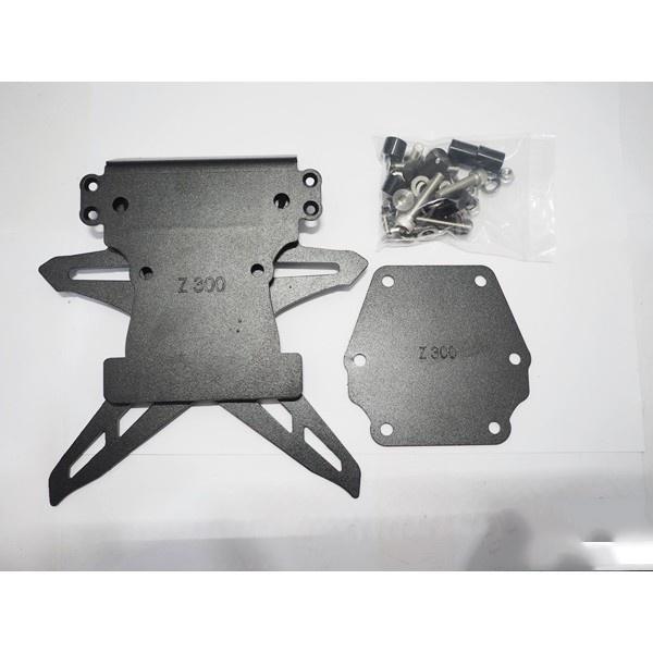 ท้ายสั้น แม่เหล็กพับได้ Z300/NINJA300 (ท้ายพับ) seven speed ตรงรุ่น  ท้ายสั้นแม่เหล็ก พับได้  ท้ายพับ ท้ายแต่ง **