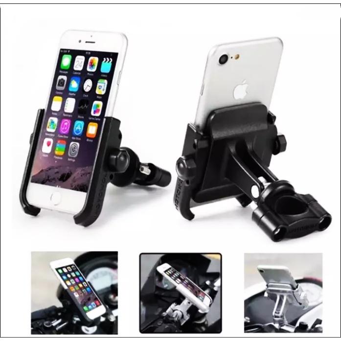 ที่จับโทรศัพท์ MOTOWOLF แท้100% ล็อกบาร์  ไม่มีUSB สีดำ ขาจับ โทรศัพท์  *