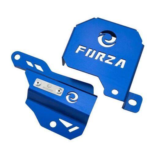 ฝาครอบคอยล์ไฟ+ครอบสายดีส (ลูมิเนียม) REVOLUTION FORZA-300, FORZA-350 NEW(0299)