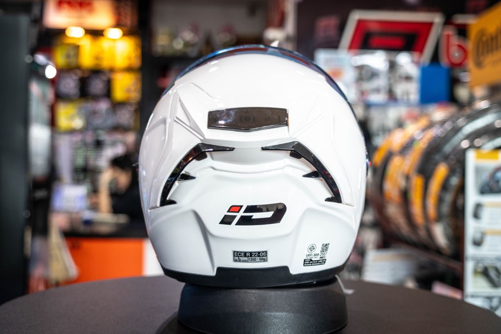 หมวกกันน็อค ID E-TRON รุ่นแว่น 2 ชั้น