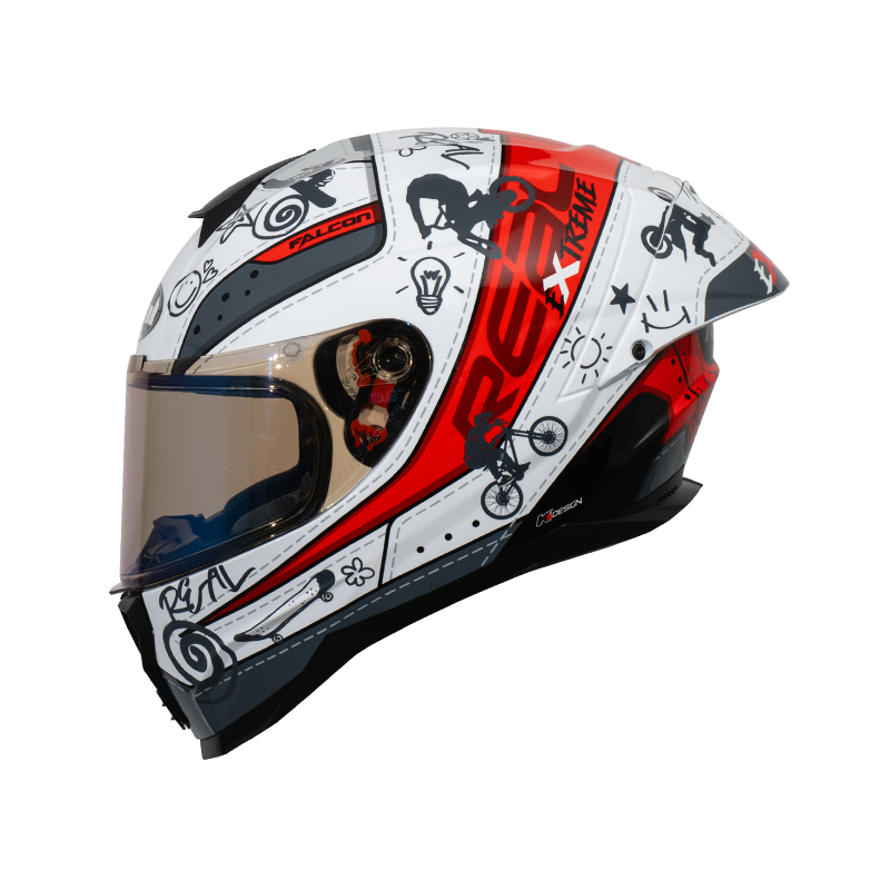 หมวกกันน็อคเต็มใบ Real Falcon Extreme