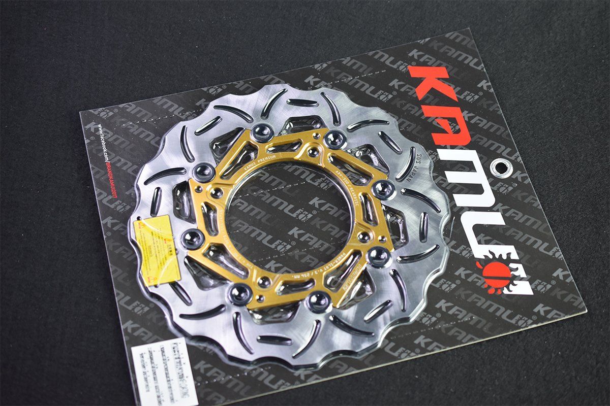 จานดิสก์ หลัง ADV-350 256 มิล. POWER-SLOT V.3 ADV350,Forza KAMUI