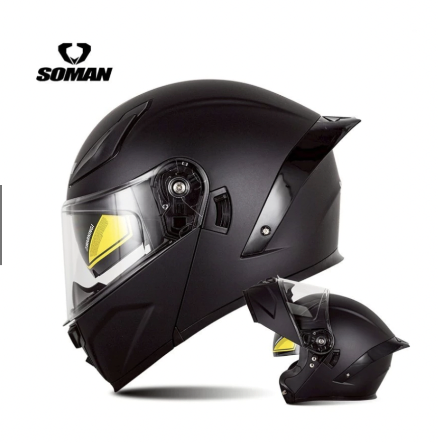 หมวกกันน็อคเปิดคาง SOMAN F2