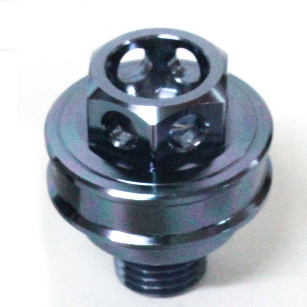 น๊อตอุดเฟืองท้าย CNC N-MAX 155 / Madison 150 PIRANHA (0339)