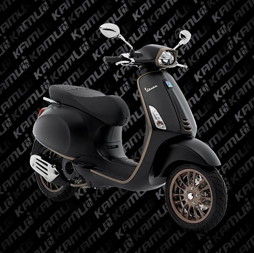 จานดิสก์หน้า VESPA SPRINT ขนาด 220 มิล.กลม Power-Slot V.2 KAMUI