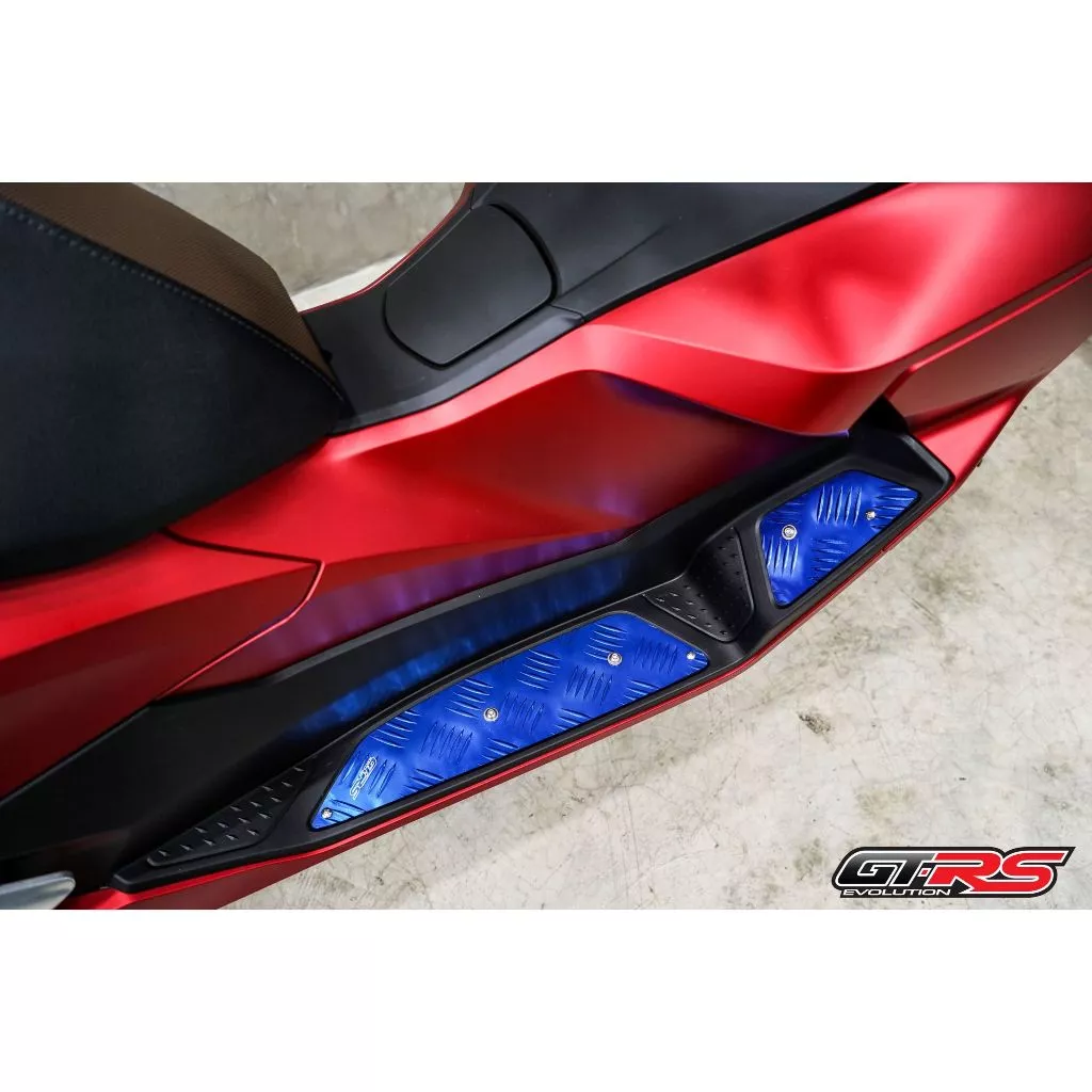แผ่นรองพื้น (มีเนียม) ลาย5ขีด GTRS PCX-160 NEW ปี 2025