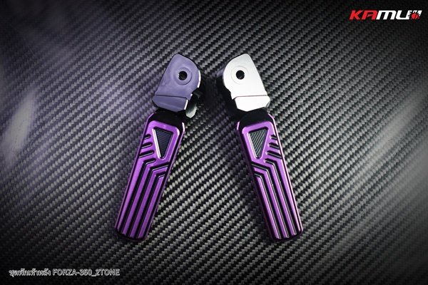 พักเท้าหลัง CNC 2-Tone ตรงรุ่น FORZA-350 KAMUI