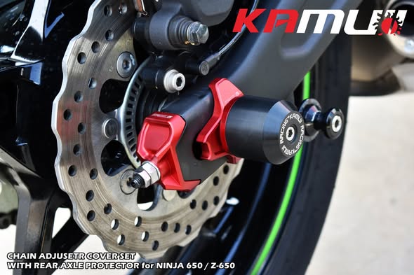 ชุดหางปลาตั้งโซ่  Z-650 / Ninja650 KAMUI