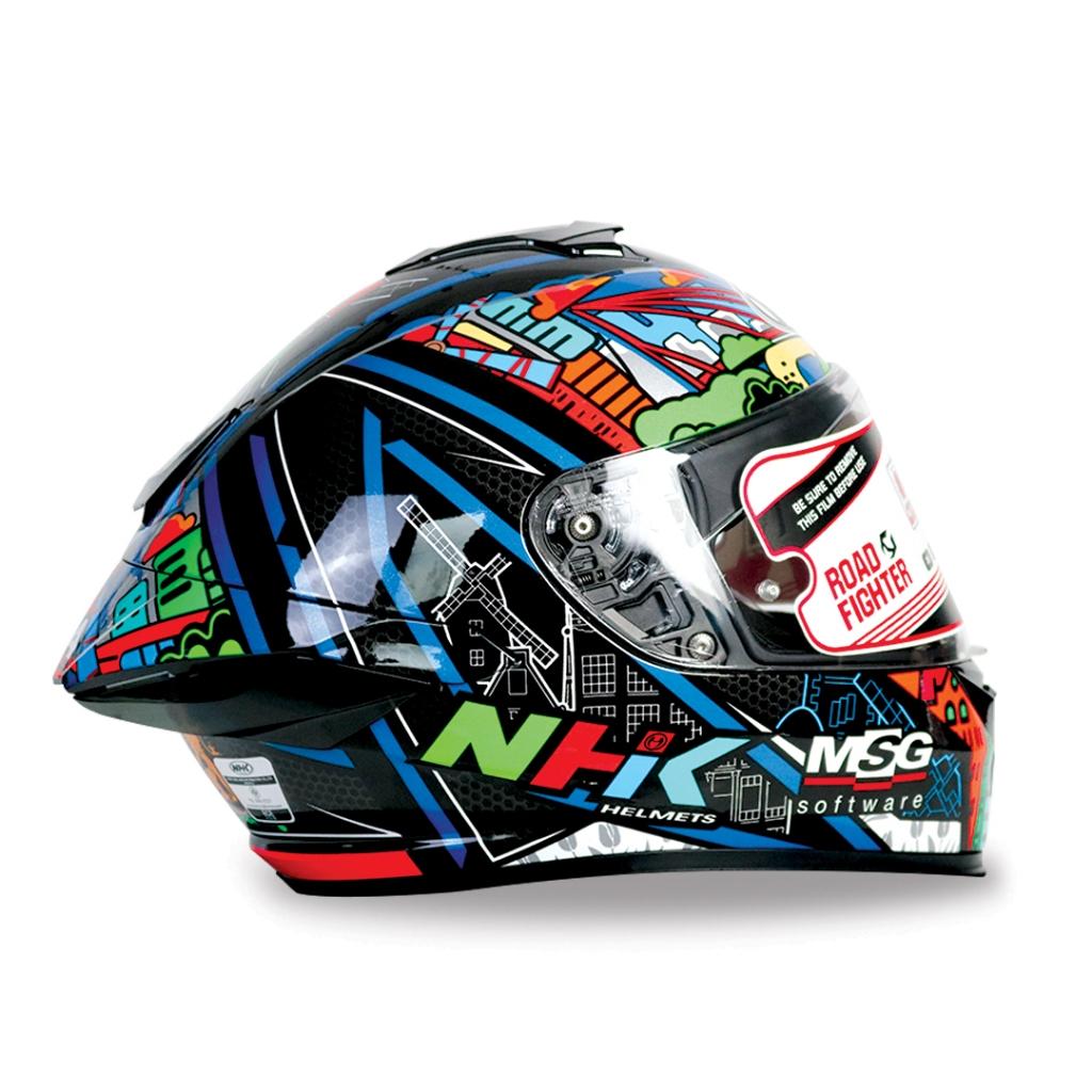 หมวกกันน็อค เต็มใบ NHK Helmet K5R Bo bendsneyder #6