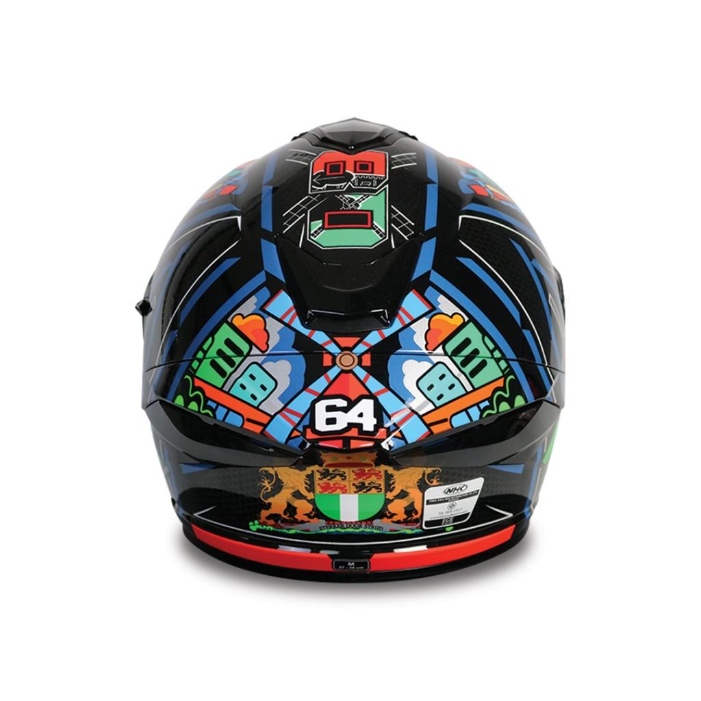 หมวกกันน็อค เต็มใบ NHK Helmet K5R Bo bendsneyder #6