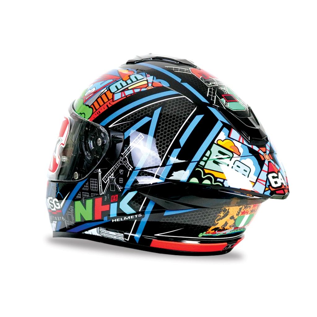 หมวกกันน็อค เต็มใบ NHK Helmet K5R Bo bendsneyder #6