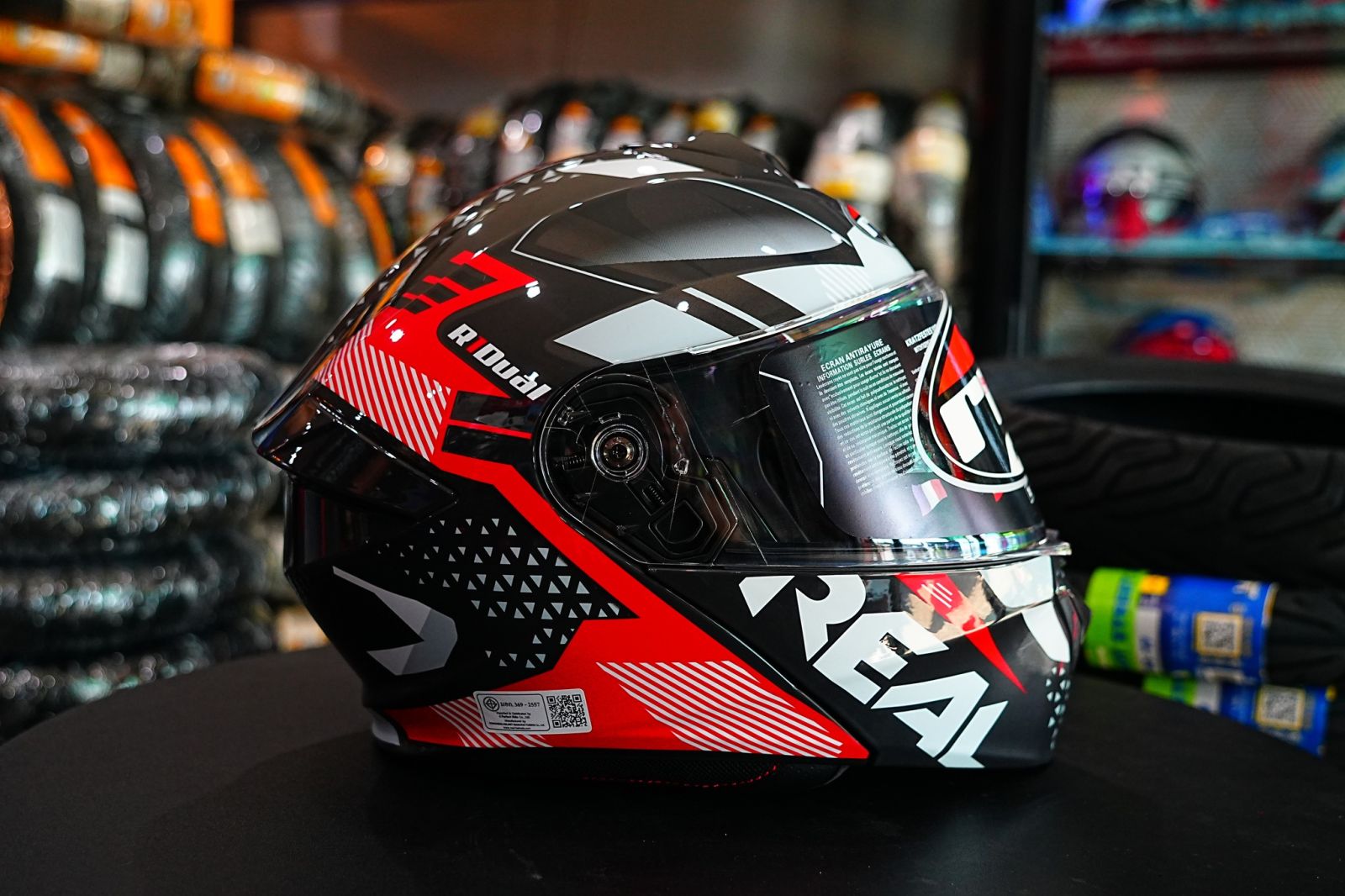 หมวกกันน็อค ยกคางได้ REAL ATLAS R1 DUAL