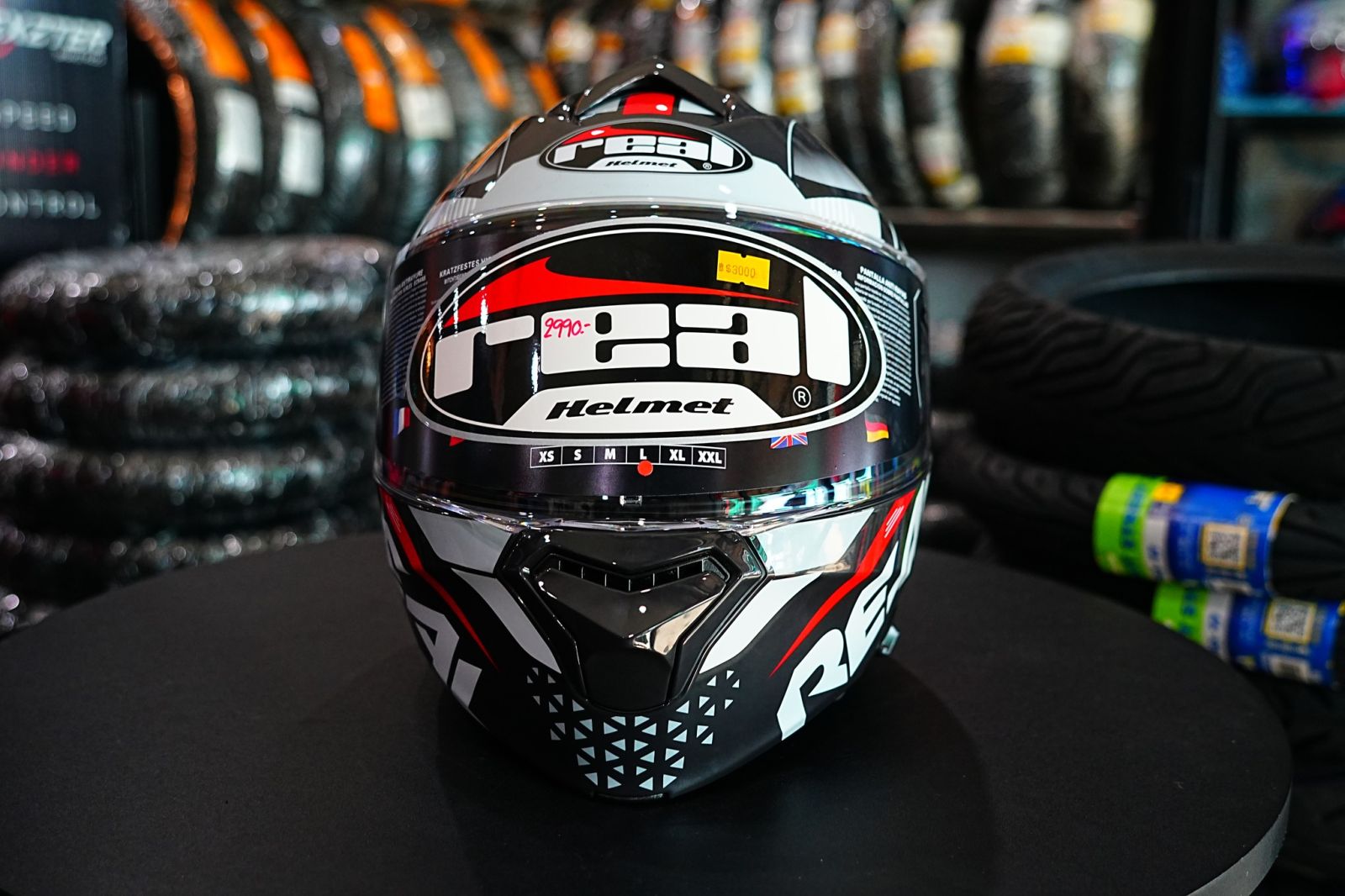 หมวกกันน็อค ยกคางได้ REAL ATLAS R1 DUAL