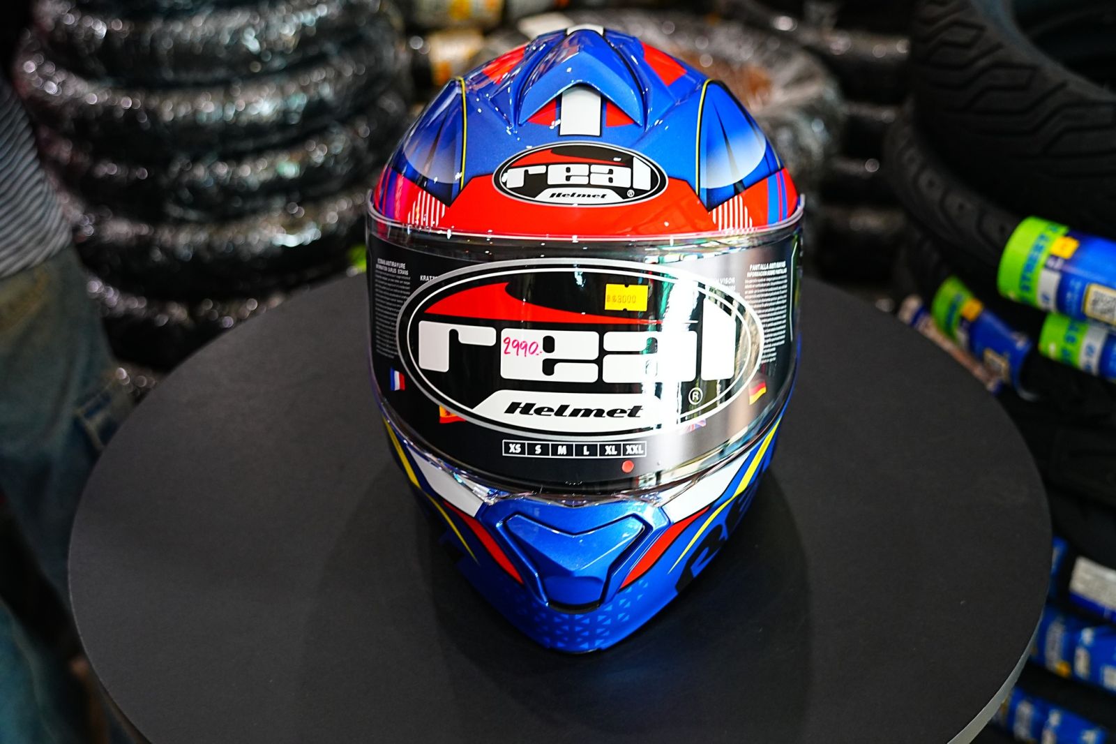 หมวกกันน็อค ยกคางได้ REAL ATLAS R1 DUAL