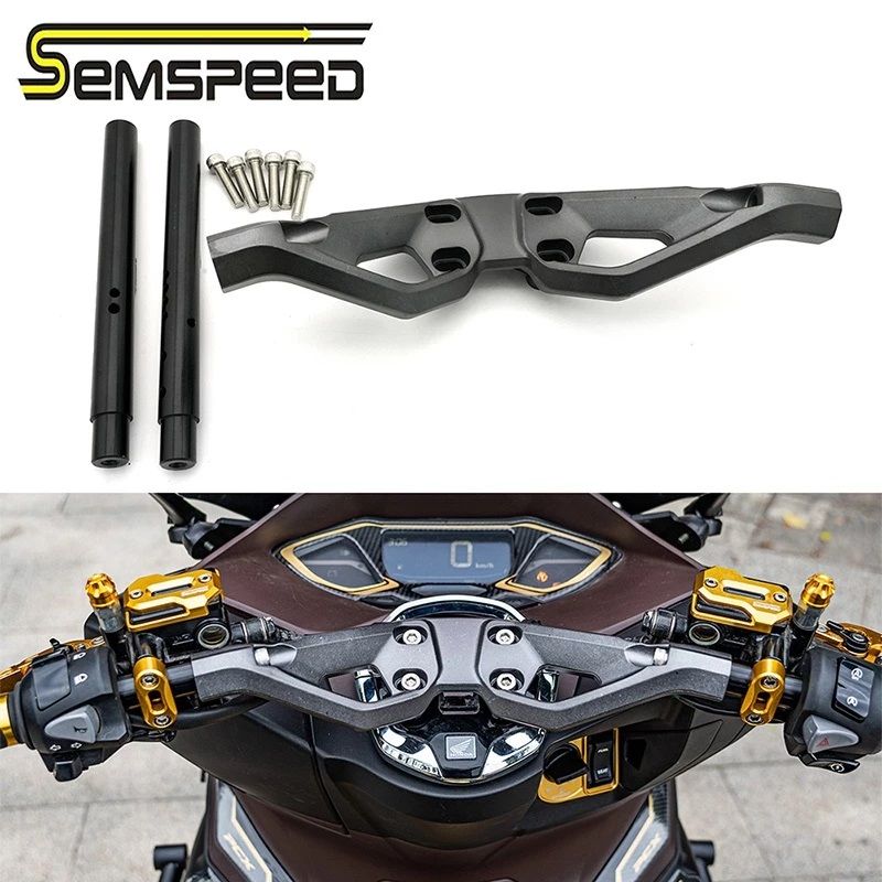 Zontes 150X แฮนด์รถจักรยานยนต์ มอเตอร์ไซด์ Racing Handle Bar การปรับเปลี่ยน SEMSPEED