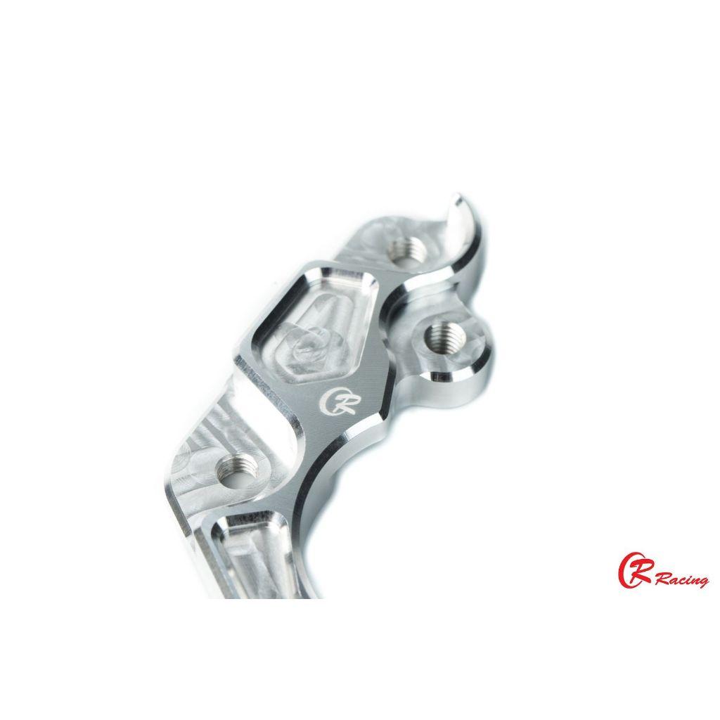 ขายึดปั๊มดิสเบรคหน้า CNC สำหรับปั๊มปักข้าง ปั๊มด้วง 2 Pot ขนาดจาน 190mm LEAD-125 4V / Giorno+ (CBS) CR RACING (016)