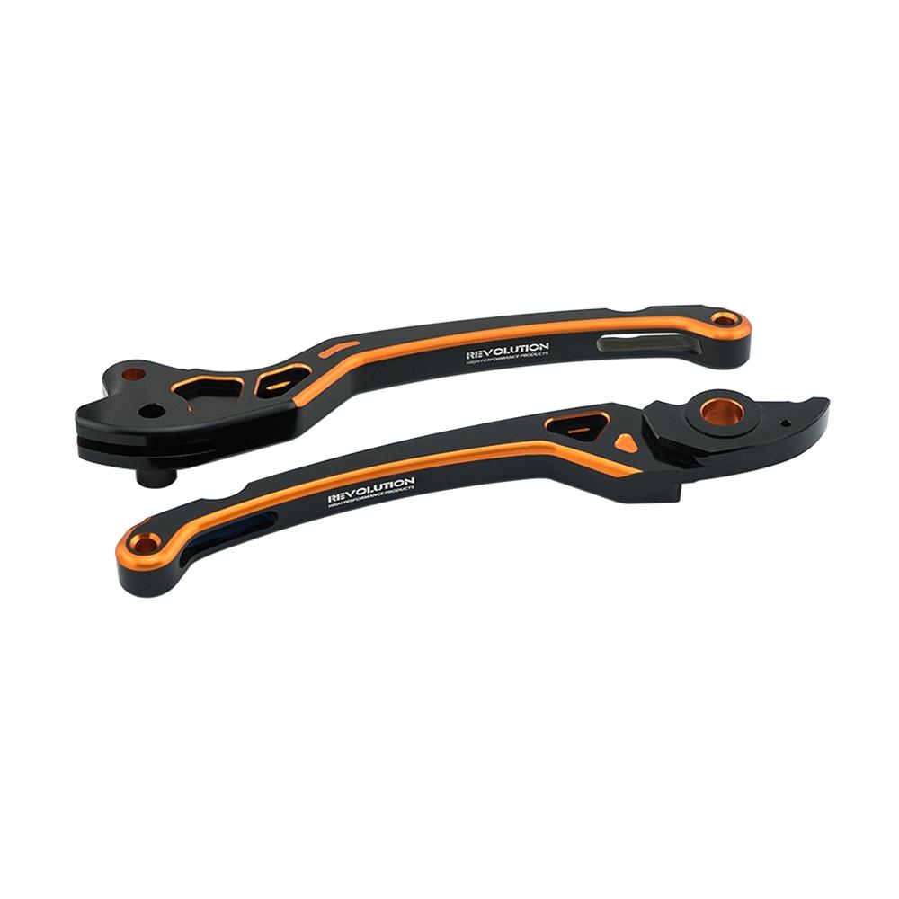 มือเบรค CNC ทูโทน REVOLUTION GIORNO+125  CBS CLICK-125,150,160 STD(0273)