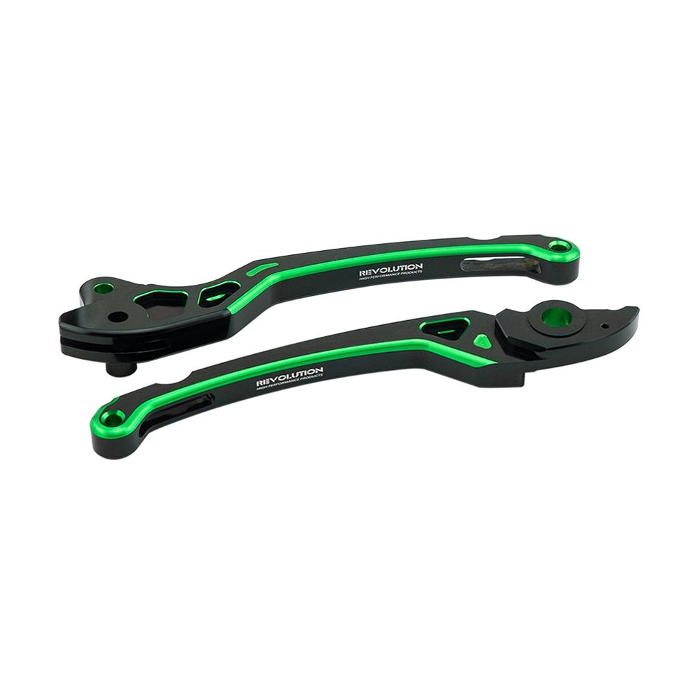 มือเบรค CNC ทูโทน REVOLUTION GIORNO+125  CBS CLICK-125,150,160 STD(0273)