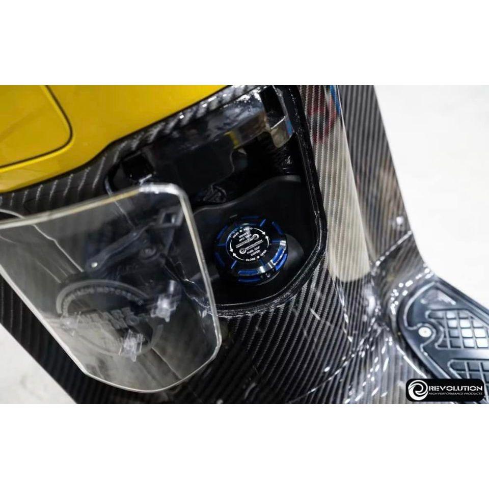 ชุดฝาครอบฝาถัง-ฝาถัง CNC ทูโทน REVOLUTION GIORNO+ST-125Dax/CT-125/C-125 ADV-350/FORZA-350(0267)