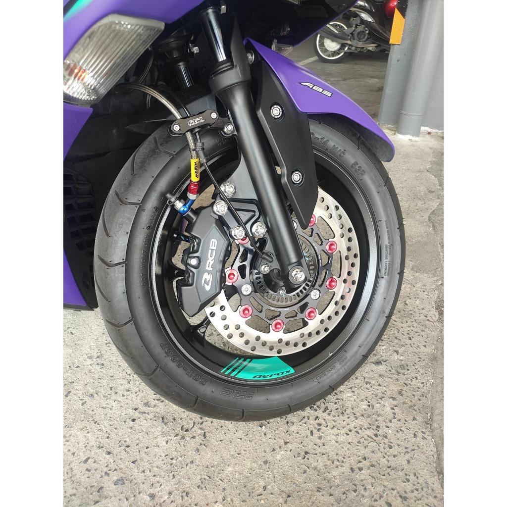 ใหม่ ปั้มเบรค ล่าง ทรง 4POT หูชิด RCB รุ่นR1 Series ฝั่งขวา CALIPER 4PISTON R1 (ประกัน6ปี)69