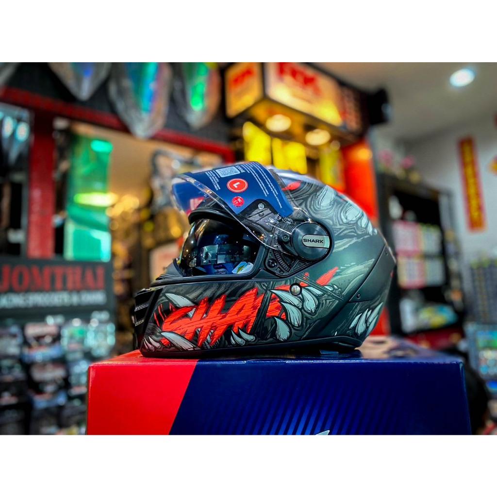 หมวกกันน็อค SHARK SPARTAN RS Shaytan ลายใหม่ล่าสุด มี3สี
