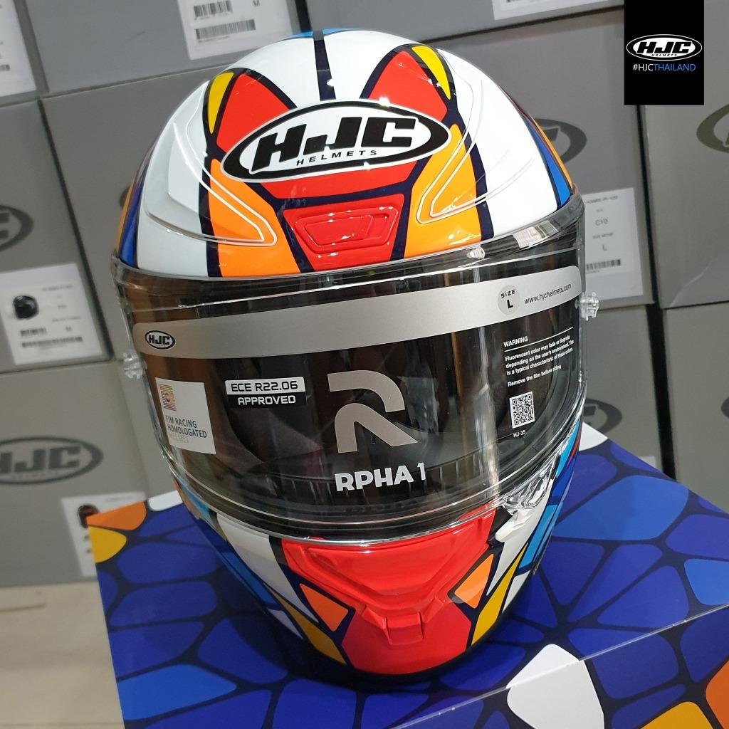 หมวกกันน็อค HJC RPHA1 Red Bull Misano GP ลายลิขสิทธิ์พิเศษ HJC x Red Bull ลายที่ 3 LIMITED EDITION มีจำกัด