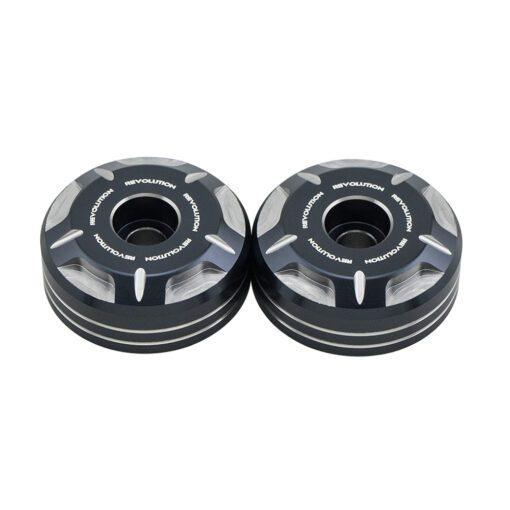 น๊อตปลายแฮนด์ (ทูโทน) 2โทน REVOLUTION FORZA-350, X-MAX 300 ใช้ทั่วไป (34×13.5mm)