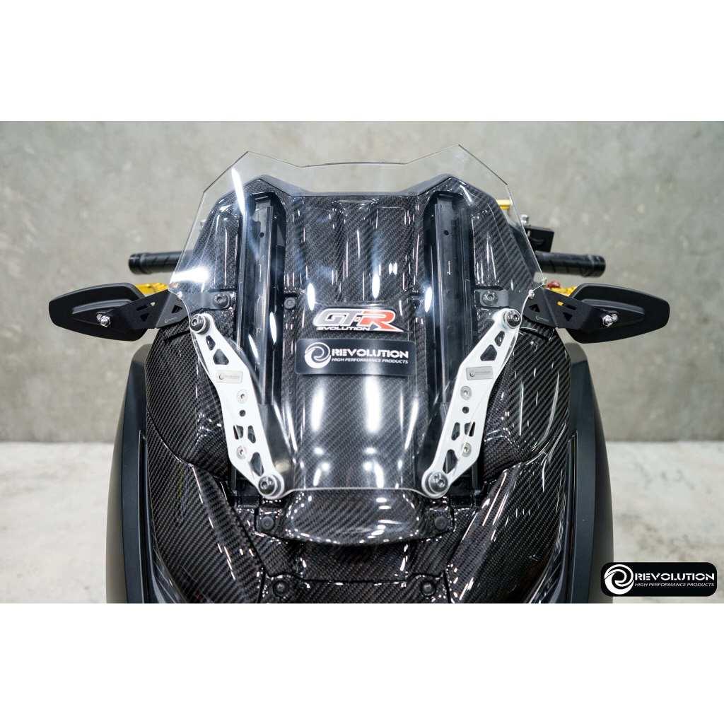 กระจก CRG พร้อมขา 2D FORZA-350 แบรนด์ REVOLUTION มีทั้งหน้าซิ่งเละหน้าเดิม